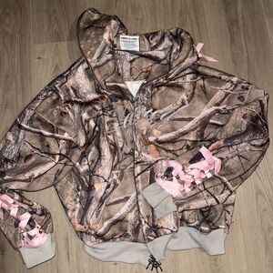 Named collective sweatshirt zip up